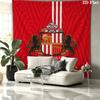 Sunderland A.F Custom Name Wall Tapestry Aesthetic Wall Hanging Printed Fabric Blanket Decorative Tapestries for Bedroom Living Room Home Decor