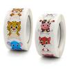 100-500pc Stickers Rolling Animal Roll Stickers Small Cute Game Sticker DIY Gift Sealing Label Decoration