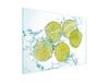 SZKLANA DESKA DO KROEJNIA 30x22 LIMONKA
