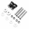 Motorcycle Backrest Sissy Bar Detachable Docking Hardware Kit Replacement for FXST FXSTB 1987‑1999