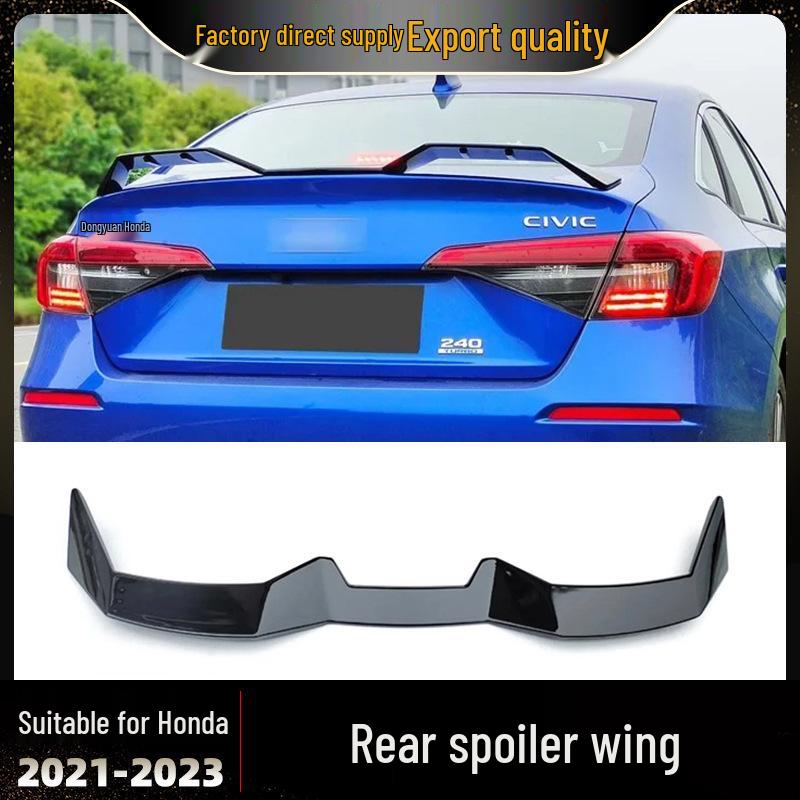 Suitable for Honda Gullwing Style Rear Spoiler 2021-2023 Models, No-Drill Installation.