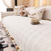 2025 New Light Luxury High-end Sofa Cushion One-piece Fixed Non-slip and Anti-cat Scratch Straight Row Leather Sofa Seat Cushion