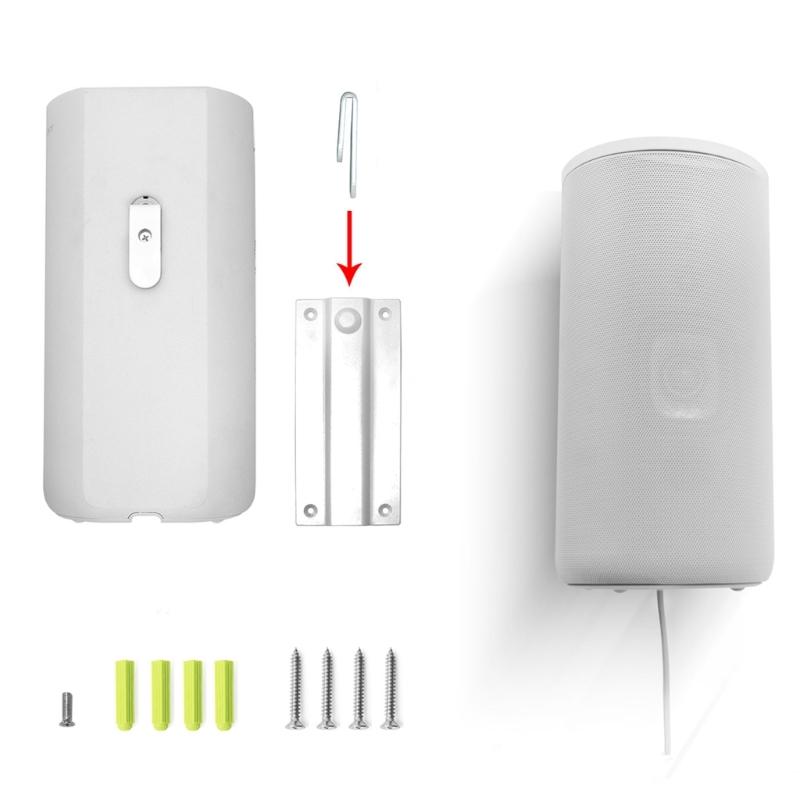 Metallhållare för HT A9-högtalare Enkel installation Väggfäste för hemmakontor Perfekt passform, Strömlinjeformad & Funktionell