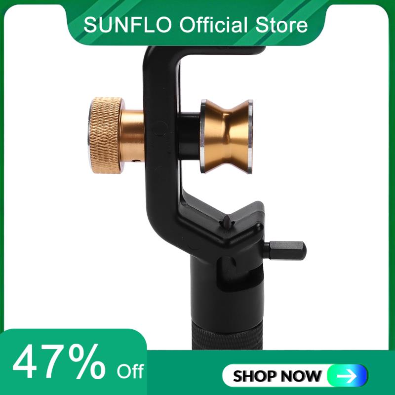 SUNFLO 8-28MM Transverse Armoured Cable Stripping Knife Fiber Optic Cable Stripper FTTH Armored Fiber Cable Slitter чёрный