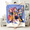 Kpop Witchers Witchers Peripheral Blankets Blankets Flannel Nap Blankets Blankets Printed Office Sofa Blankets