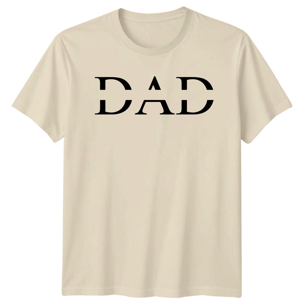 Dad Dad Text Graphic Fathers Day Gift T-Shirt XXXXL