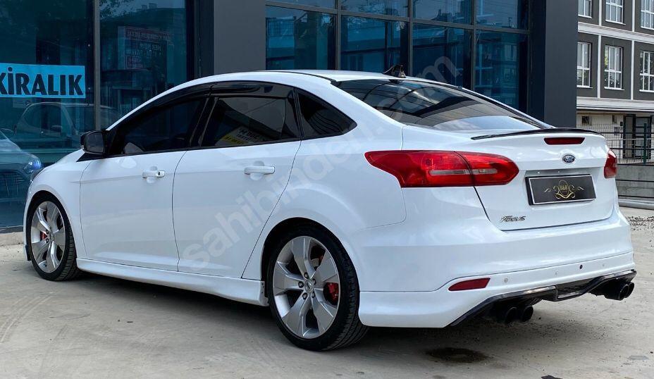 

Спойлер Sedan LIP (Sunplex, чорний) (107,2см*5,5см) для Ford Focus III 2011-2017 рр.
