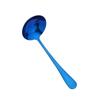 7Pcs  Stainless Steel Blue Dinnerware Set Soup Spoon Colander Spoon Service Spoon Salad Fork Cake Spatula Kitchen Home Tableware