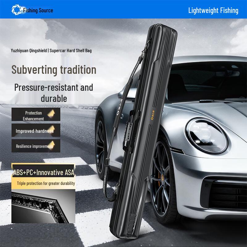 Yuzhiyuan Sports Car Style Hard Shell Fishing Rod Bag