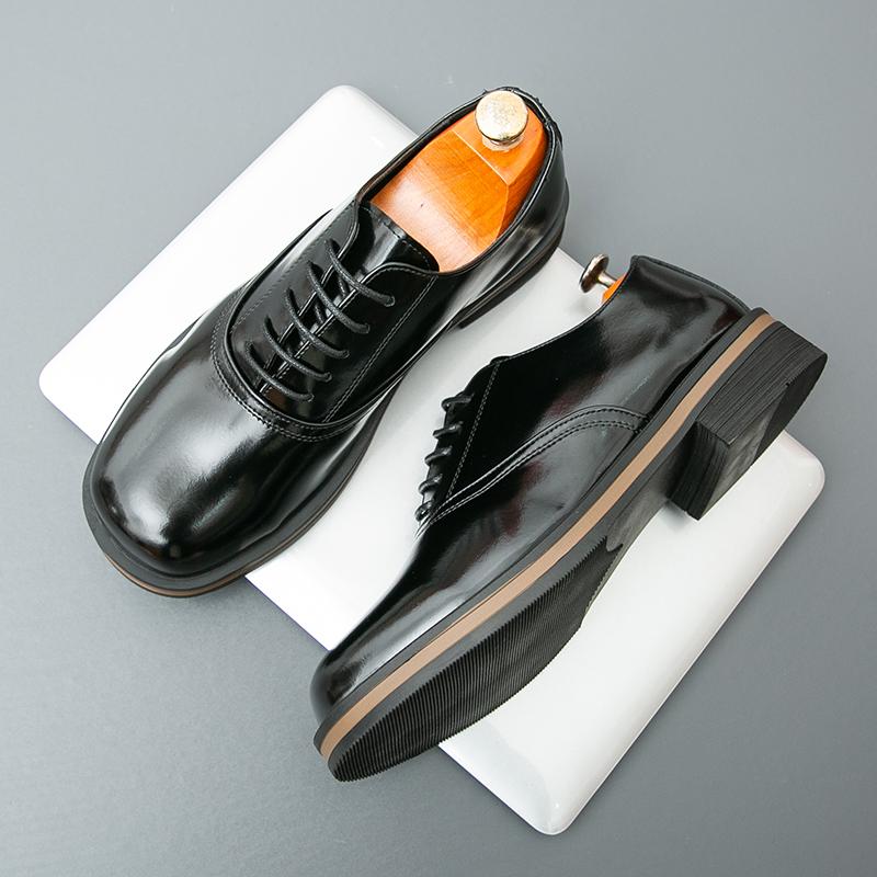 

Мода Классика Мужская Модная Обувь Дерби Толстая подошва Противоскользящая На шнуровке Деловая Офисная Кожаная Обувь Социальная Обувь для Путешествий Мужская 38-46 46