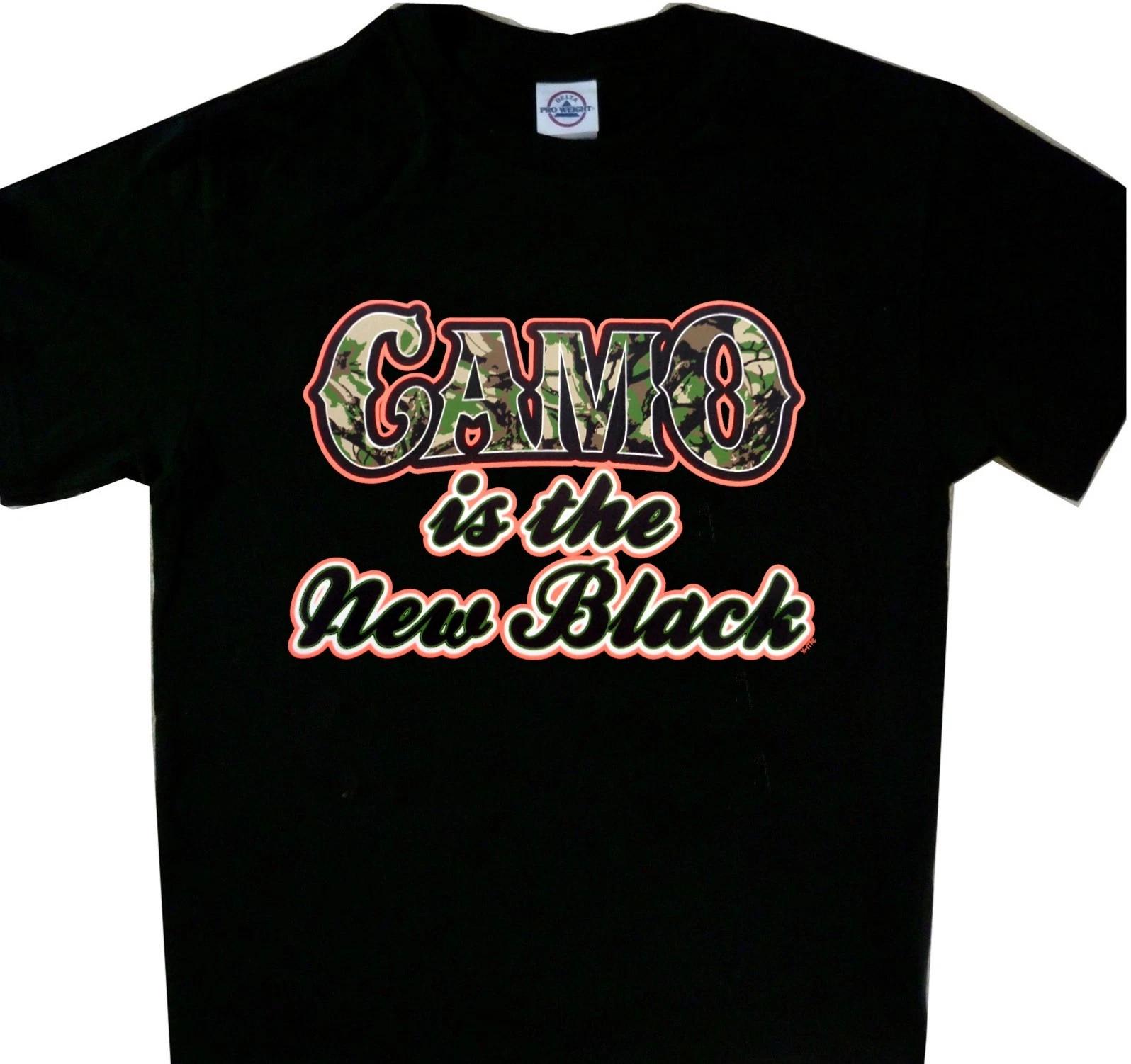Camo is the New Black Tee Shirt New 4XL