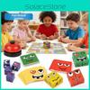Classic Childrens Rubiks Cube Interactive Puzzle Toy With Expressive Face Blocks For Parentchild Play