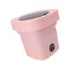 6.5L Washing Machine Folding Portable Automatic Deep Cleaning Wash and Spin Dry Washer with Water
