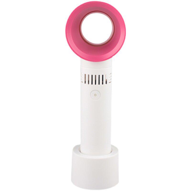 Portable Bladeless Handheld Fan with USB Charging for Eyelash Extensions