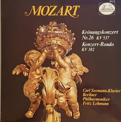 LP Record WOLFGANG AMADEUS MOZART Kronungskonzert Nr. 26 KV 537 Konze 89716 Heliodor Germany Classical Used