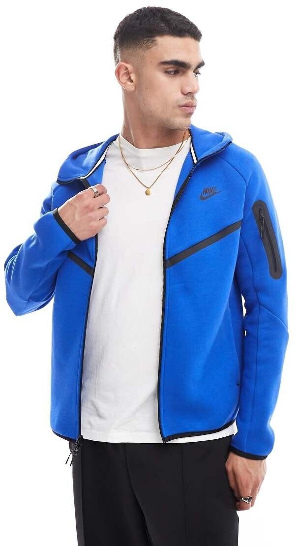 

Куртка Nike Tech Full-Zip Windrunner Hoodie (HV0949) синий черный XXL
