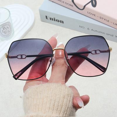 Big Face And Thin Sunglasses Sunglasses Women'S Sense Of Summer Tide Sunscreen Uv Protection