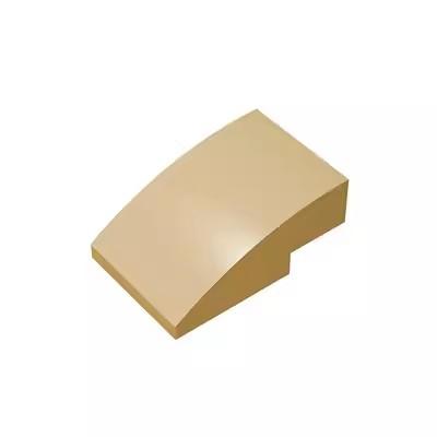 20pcs MOC 24309 Slope Curved 3 X 2 No Studs Construction Blocks Parts DIY Bricks Bulk Model Instructive Instructive Tech Parts Playthings