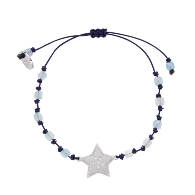 Nff Sternenteile Armband-blau