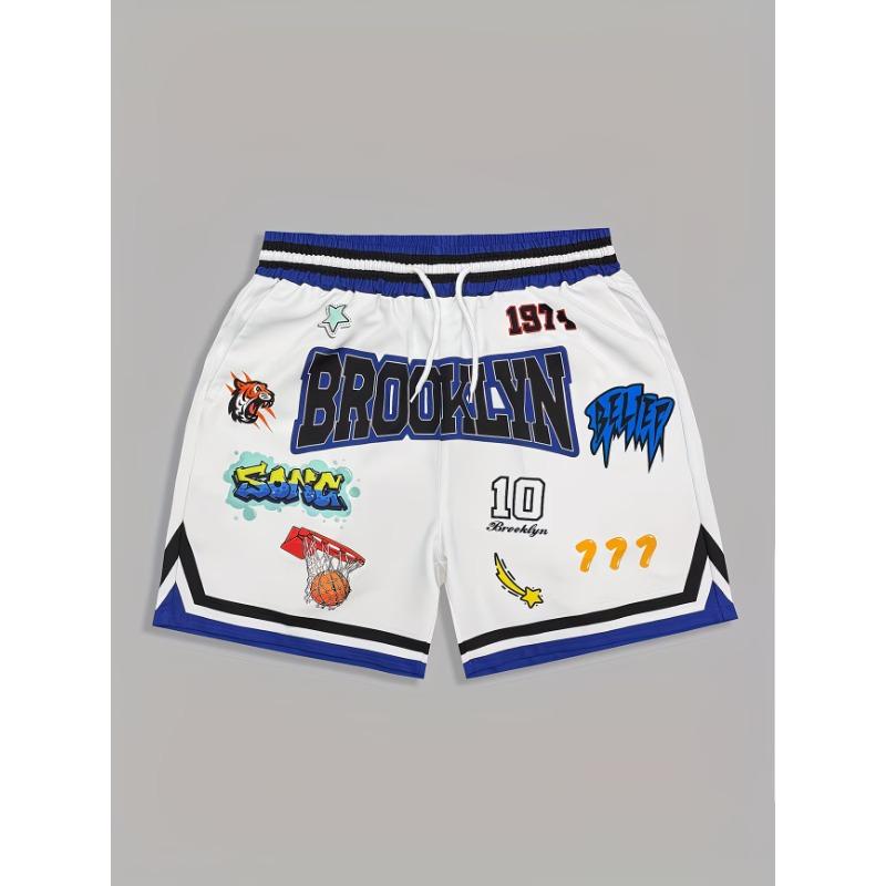 

Sports outdoor swimming trunks with elastic waist pockets and swim shorts M