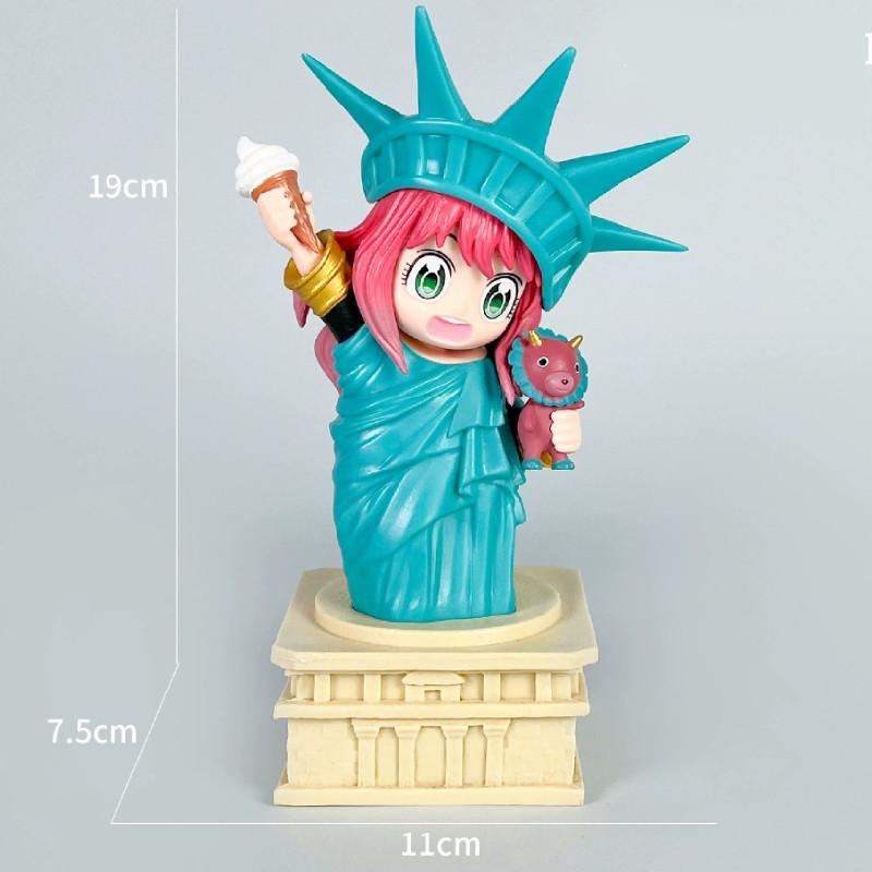 

Super Mario Bros Anya Forger Pvc Figurine With Anime Design For Desktop Decor And Collecting Anya Forger