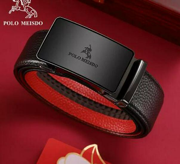 

Paul Настоящий Benmingnian Мужской Премиальный Кожаный Ремень с Автоматической Пряжкой - Кожа Коровьей Шкуры Высшего Слоя, Высококачественный 120cm