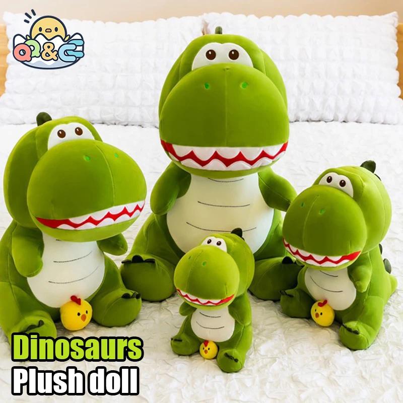 Non-Toxic Kawaii Dumb Chicken Dinosaur Animal Stuffed Plush Toy Doll Cute Quirky Gift Children Dolls Sleep Pillow Soft Room Decor Toys For Kid