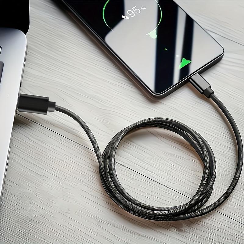 60W Quick Charger Type C To Type C 1M 2M 3M Cables PD Fast Charger Data Cable