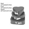 3pcs Removable Bottom Cake Pan Set Carbon Steel Cheesecake Pan Set Baking Tool  Bakery Catering