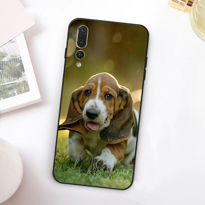 Basset Hound Dog For Huawei Nova 12i 12s 11i 7i 8i Y73 Y70 Y90 Y60 Y72 Y61 Y91 9 10 SE P30 Pro P40 Lite Case