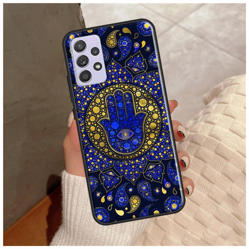 

Hamsa Hand Of Fatima Art Case For Samsung Galaxy A14 A34 A54 A12 A22 A32 A42 A52 A13 A23 A33 A53 A50 A51 A71 Cover Samsung A32 4G