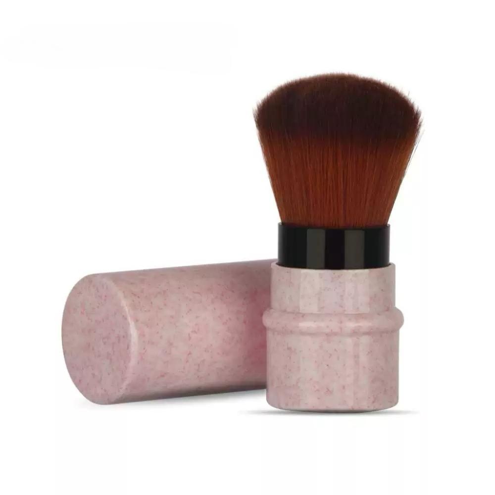 Portable Makeup Brush Retractable Single Blush Brush New Powder Blush Brush  Outdoor Travel