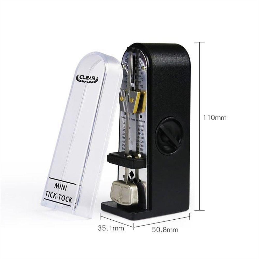 High Accuracy Piano Metronome Loud Sound Guitar Metronome Mechanical Metronome  Bass Drum