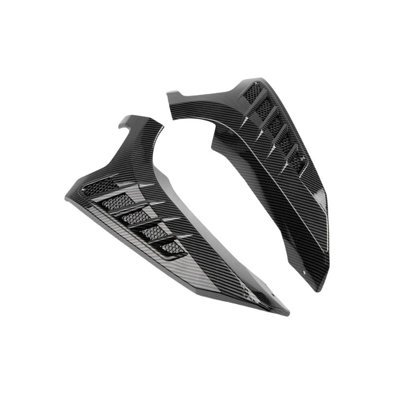 

High Visibility ABS Motorcycle Front Turn Indicator Cover Carbon Fiber Texture strong Designs Easy to Use for NMAX155 1