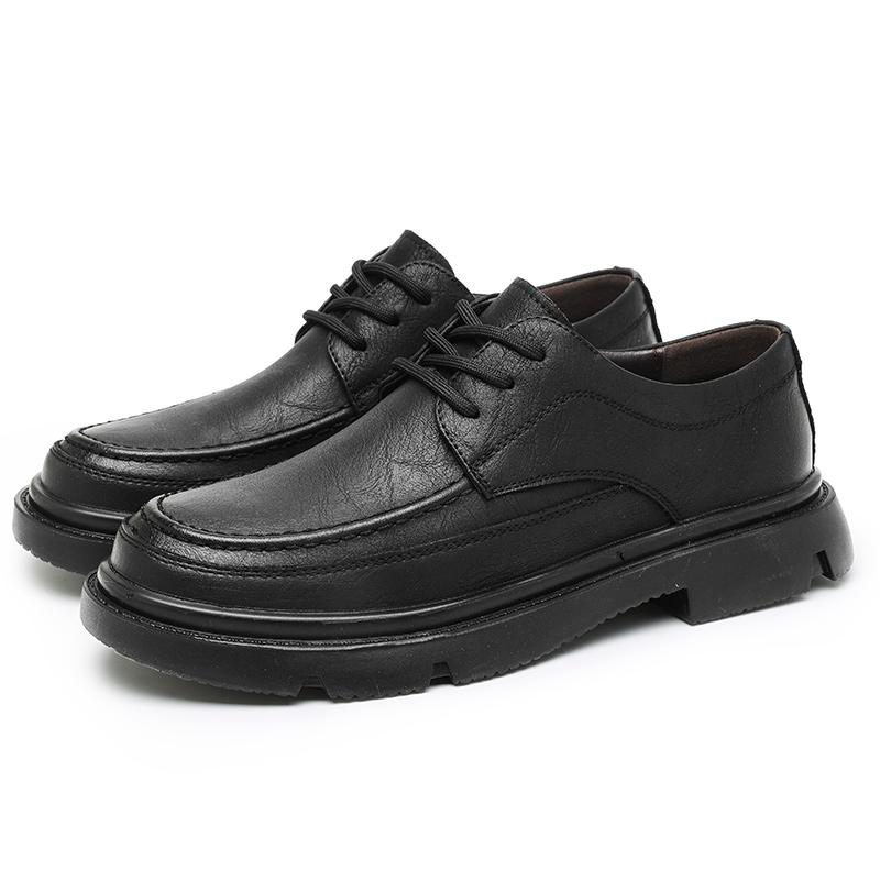 Fashion Genuine Leather Shoes For Man Leather Casual Shoes Fashion Business Oxford Shoes High Quality Designer Work Shoes