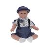 60cm Weicher Körper Flexibel Niedlich Reborn Babypuppe Lebensecht Junge Säugling Puppe Spielzeugsammlung