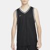Nike Dri-Fit DNA Color Block Logo V-Neck Basketball Jersey Men tops Black FQ3708010