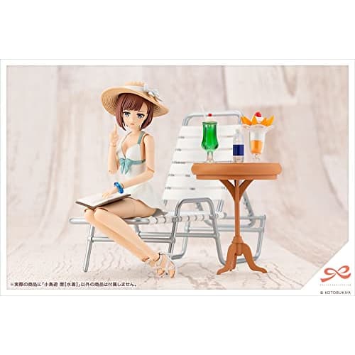 Kotobukiya (KOTOBUKIYA) Sousai Shojo Teien Takanashi Reiji [Swimsuit] 1/10 Scale Plastic Model JK020, Approximately 160mm Tall