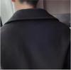 Men's Woolen Slim Fit Lapel Jacket – Autumn/Winter Korean Style, Casual & Trendy Solid Color Coat