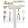 Rodum Save Zone 05 Rodum 14Kgp Big Square Chain Earrings 01 Rrd24020039 (33525723)