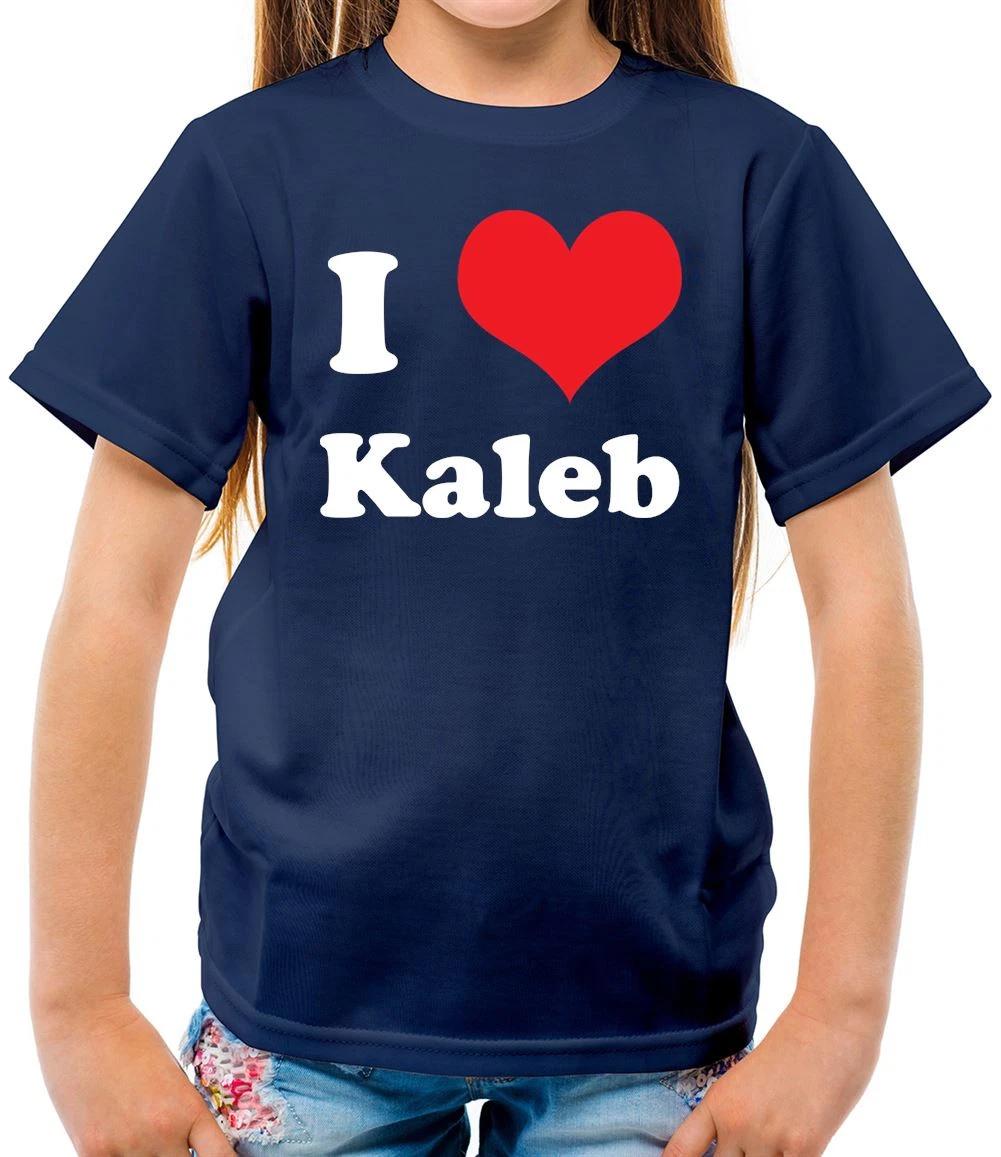 

I Love Kaleb - Kids T-Shirt - Cooper Diddly Farm Squat Funny Clarkson 100
