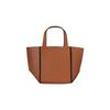 Michael Kors Mk Jordi Logo Open Tote Bag Women Tote Bags Dark-Brown 30F4T9JT5L-LUGGAGE