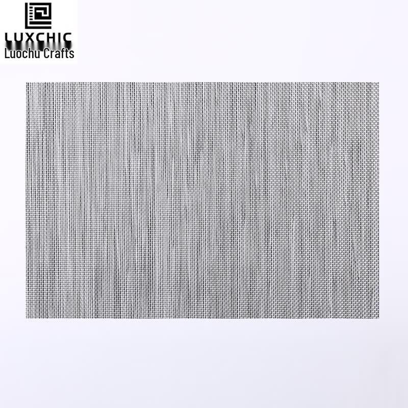 Luxchic Simple Solid Color PVC Placemat (10-Pack)