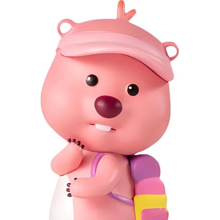 New POP MART Ruby Loopy ZANMANG Loopy The Beaver, Zanmang Loopy, Ornament, Travel Backpack Style Blister Packs PPMT-2311-0027