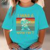 Kids Seven Year Old Cotton T-shirt Tops I Was 6 Now I'm 7 Birthday Funny 7th B-day Gift for Boy 67 Meme Birthday Cotton Tee