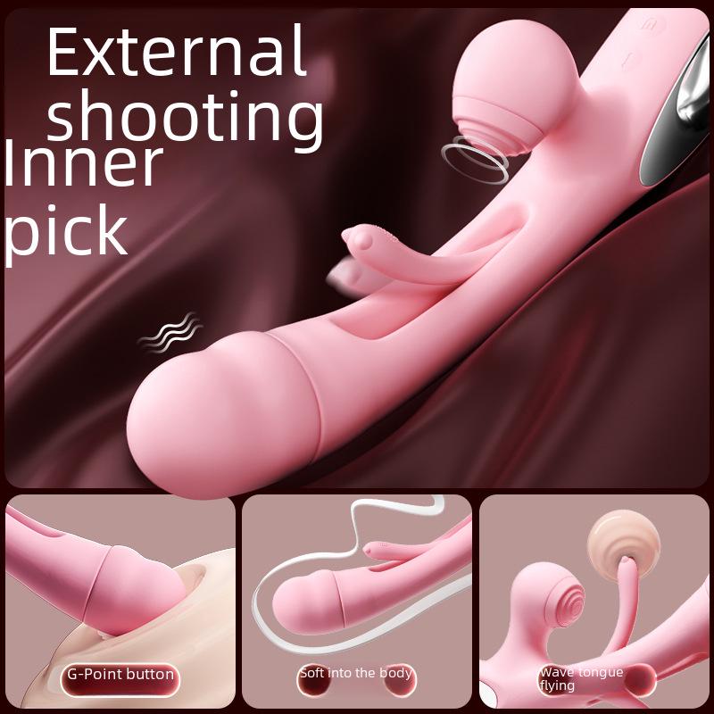 Mi Ji Sucking & Vibrating Clitoral Stimulator Toy