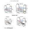 Stainless Steel Fire Extinguisher Stand & Bracket for Dry Powder Extinguishers