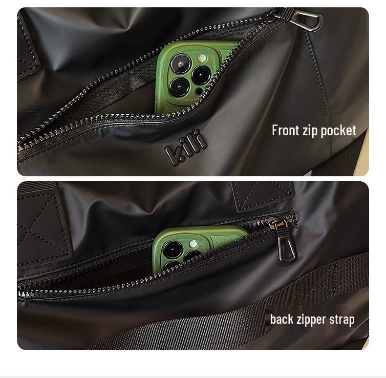 Women's Versatile Cross-Border Fitness Bag: Fashionable Sports Tote for Travel, Short Trips, and Commutes