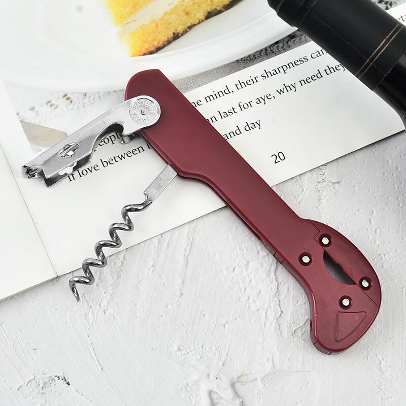 Abdo Manual Multifunction Wine & Bottle Opener (Electroplated Steel)