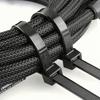Heavy Duty Nylon Self Locking Cable Ties Assorted Sizes 12 Inch 10 Inch 8 Inch 6 Inch 4 Inch Bundle of 500 Durable Wire Fastening Straps